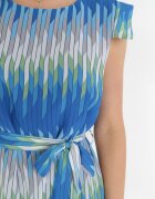 lily rose Rochie Albastră Croi drept cu cordon de legat Medille