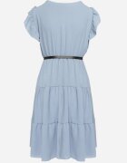 lily rose Rochie Albastră cu Centură Laodolea
