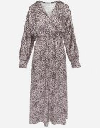 lily rose Rochie Bej cu Maro Cloș cu Elastic în Talie Melpomene