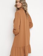 lily rose Rochie Bej Tip cutie Supradimensionată Tize