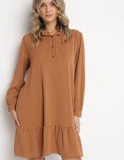lily rose Rochie Bej Tip cutie Supradimensionată Tize