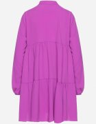 lily rose Rochie Fiolet Evazată cu Volan Uxaria