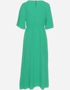 lily rose Rochie Maxi Verde închis cu Legătură decorativă și Elastic în talie Myrcella