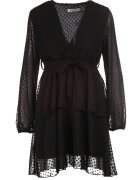 lily rose Rochie Neagră Sharpblaze