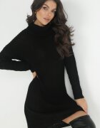 lily rose Rochie Neagră Tricotată Elisson