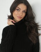 lily rose Rochie Neagră Tricotată Elisson