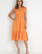 lily rose Rochie Portocalie Klymamia