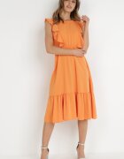 lily rose Rochie Portocalie Klymamia