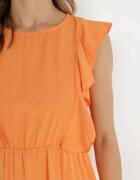 lily rose Rochie Portocalie Klymamia