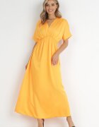 lily rose Rochie Portocalie Satinată Alemyllis
