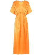 lily rose Rochie Portocalie Satinată Alemyllis