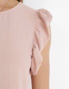lily rose Rochie Rozalie Mini Dreaptă cu Volane la Umeri Alizea