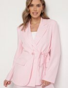 lily rose Sacou Roz cu Legătură Decorativă Lenirin