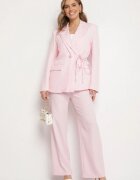 lily rose Sacou Roz cu Legătură Decorativă Lenirin