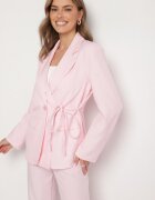 lily rose Sacou Roz cu Legătură Decorativă Lenirin