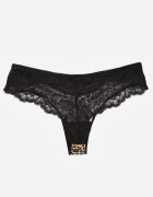 love magnolia Chiloți string leopard cu dantelă Nedareanes