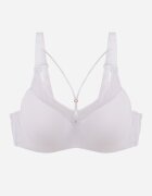 love magnolia Sutien Alb