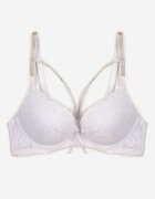 love magnolia Sutien Alb cu Dantelă și Bretele Decorative Korzedi