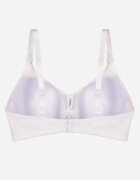 love magnolia Sutien alb cu dantelă și inserție transparentă Heliphine