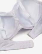 love magnolia Sutien Alb cu Decorațiuni din Dantelă și Bretele Detașabile Renarra