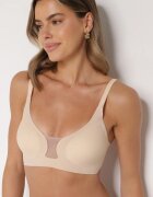 love magnolia Sutien Bej cu Decupaj Decorativ Ezirelle
