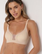 love magnolia Sutien Bej cu Decupaj Decorativ Ezirelle