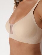 love magnolia Sutien Bej cu Decupaj Decorativ Ezirelle