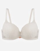 love magnolia Sutien Bej deschis cu dantelă și decor metalic Valzedia