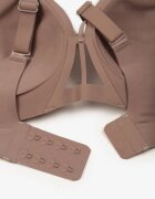 love magnolia Sutien Bej închis cu Benzi Decorative Zetessa