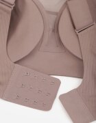 love magnolia Sutien Bej închis din Material Reiat Ezimere