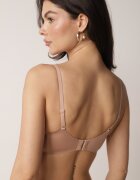 love magnolia Sutien Bej închis Neted cu imitație decorativă de șireturi Azivene