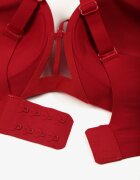 love magnolia Sutien Bordo cu Benzi Decorative Zetessa