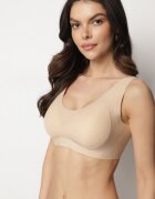 love magnolia Sutien Braletă Bej cu finisaj neted Fenllisa