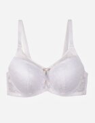 love magnolia Sutien din dantelă albă împodobit cu o inimă din zirconiu Galirope