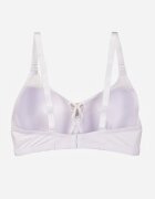 love magnolia Sutien din dantelă albă împodobit cu o inimă din zirconiu Galirope