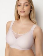 love magnolia Sutien Fioletowy Neted cu Inserție din plasă și Bretele late Salandrea