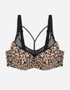 love magnolia Sutien Imprimeu leopard