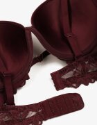 love magnolia Sutien Mov închis Push-Up cu bandă din dantelă Sarolin