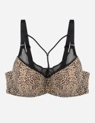 love magnolia Sutien Negru cu bej