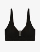 love magnolia Sutien Negru cu Decupaj Decorativ Ezirelle