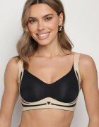 love magnolia Sutien Negru cu Închidere cu Agățătoare Greledia