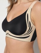 love magnolia Sutien Negru cu Închidere cu Agățătoare Greledia