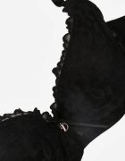 love magnolia Sutien Negru Din dantelă cu fundiță Nealenia