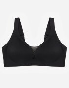 love magnolia Sutien Negru din Material Reiat Ezimere