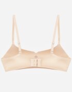 love magnolia Sutien Neted Bej cu Imitație Decorativă de Șireturi Azivene