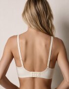 love magnolia Sutien Neted Bej deschis cu Imitație Decorativă de Șireturi Azivene