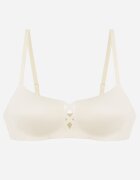 love magnolia Sutien Neted Bej deschis cu Imitație Decorativă de Șireturi Azivene