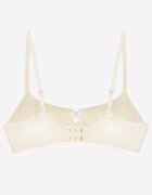 love magnolia Sutien Neted Bej deschis cu Imitație Decorativă de Șireturi Azivene