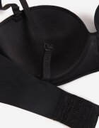 love magnolia Sutien tip balconetă simplu fără sârmă cu bretele detașabile Lelosa Negru
