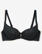 love magnolia Sutien Verde închis Full Cup cu Pandantiv cu Cirkonii și Dantelă Nildaisa